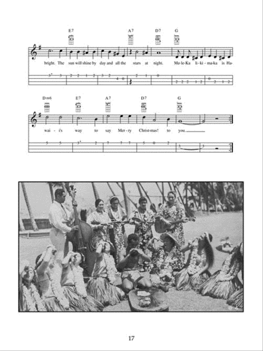 Christmas Ukulele, Hawaiian Style Ukulele scores gallery preview page 5