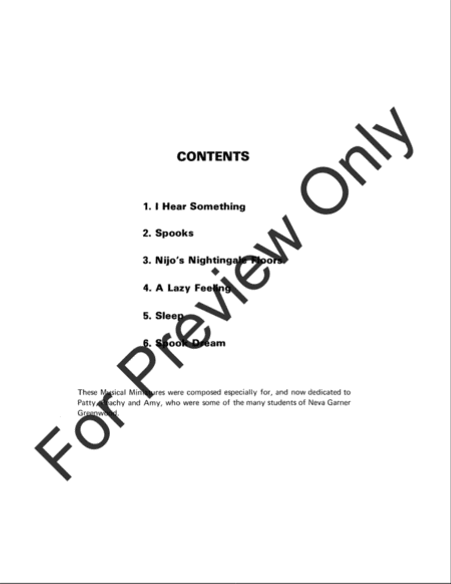 Spooky Strings Violin scores gallery preview page 3