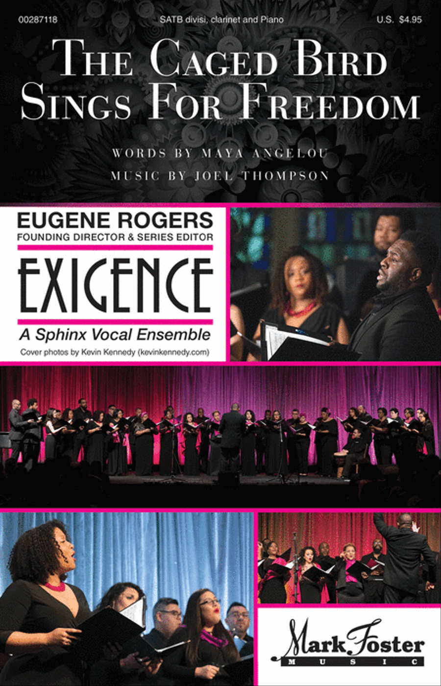 The Caged Bird Sings for Freedom Divisi scores gallery preview page 1