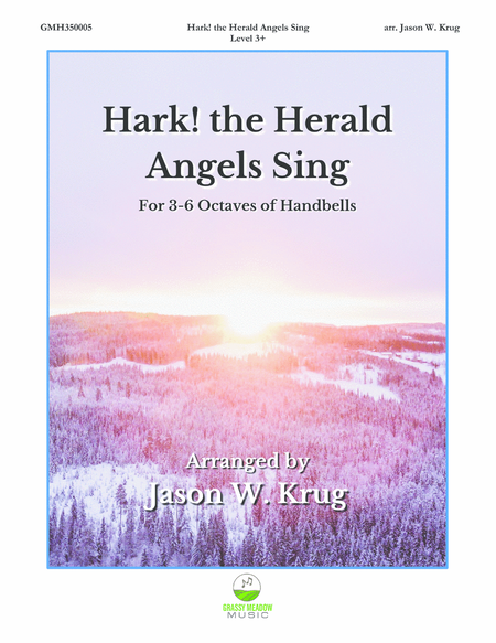 Hark! the Herald Angels Sing (for 3-6 octave handbell ensemble) (site license) image number null