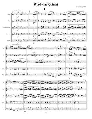 Wood Wind Quintet - (1995)