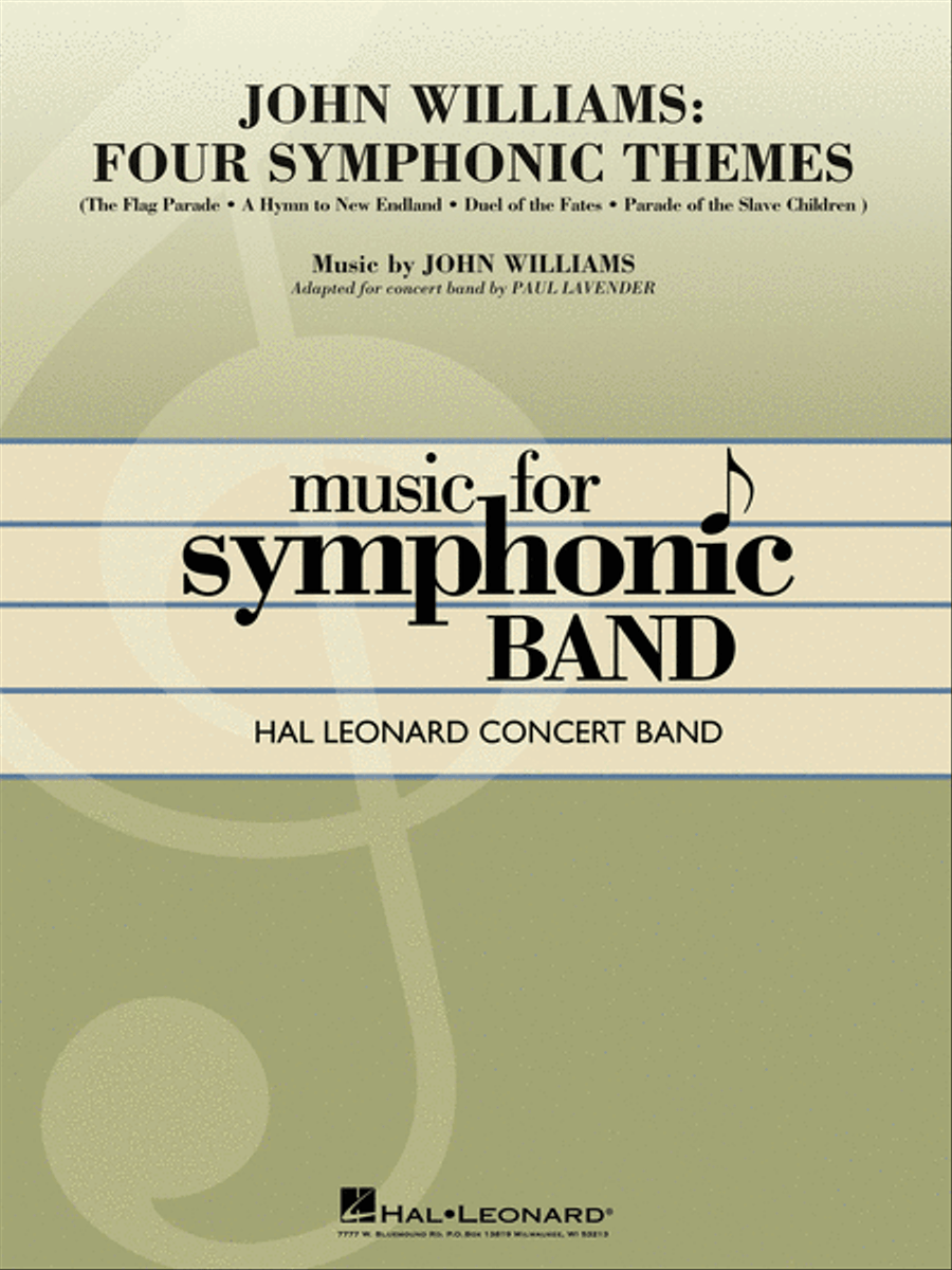Book cover for John Williams: Four Symphonic Themes