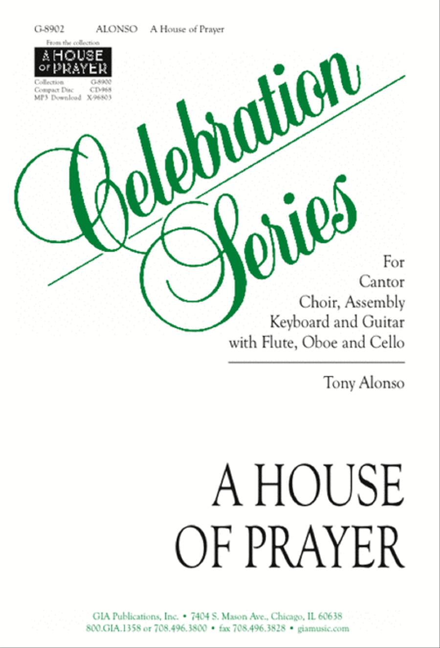 A House of Prayer - Instrument edition Flute scores gallery preview page 1