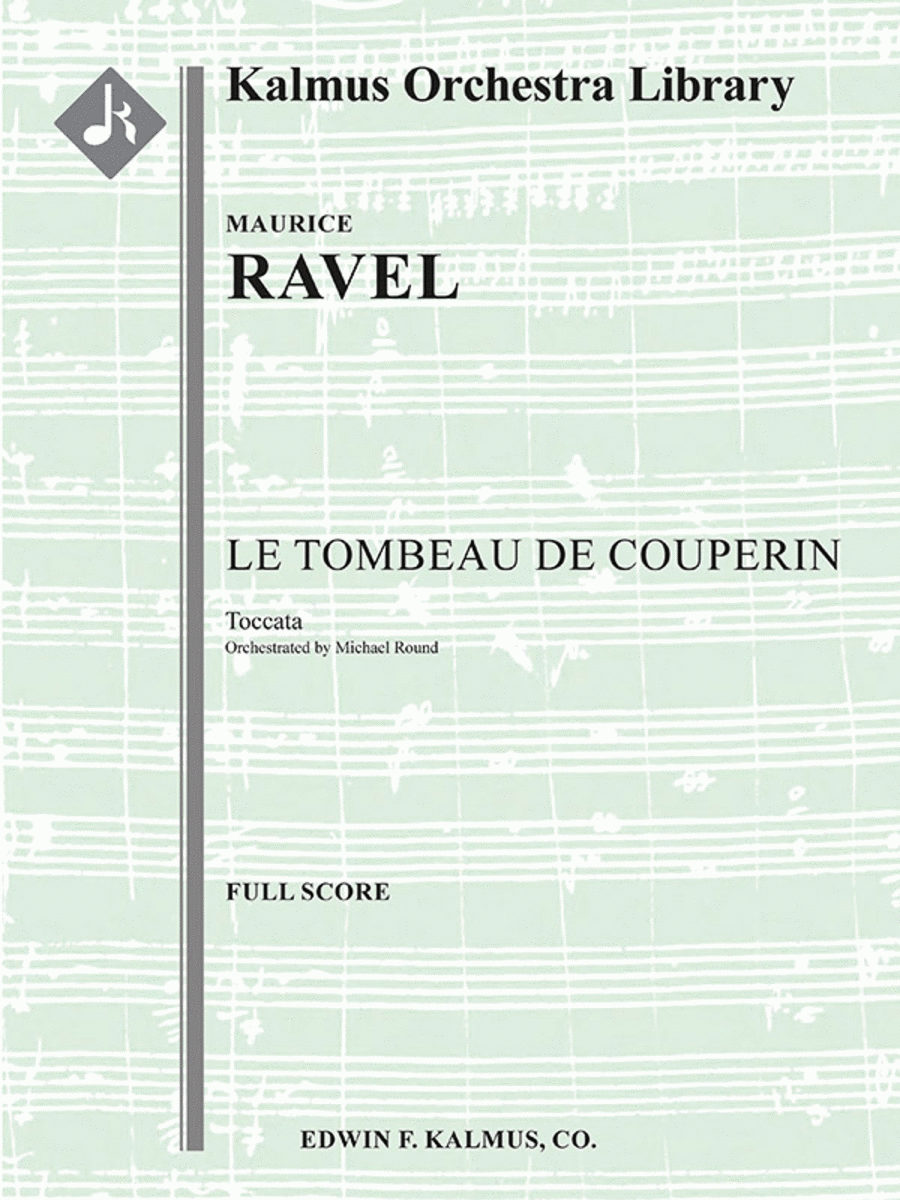 Le Tombeau de Couperin: Toccata (transcription) Chamber Orchestra scores gallery preview page 1