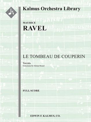 Book cover for Le Tombeau de Couperin: Toccata (transcription)