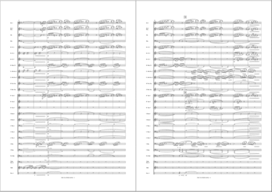 The Feather Song The Feather Song Concert Band scores gallery preview page 4