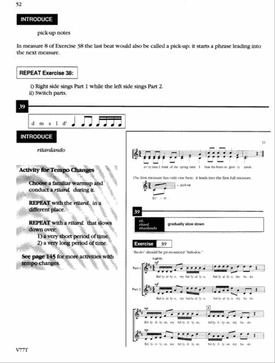 Successful Sight-Singing, Bk1 - Teacher's Ed. Choir scores gallery preview page 3