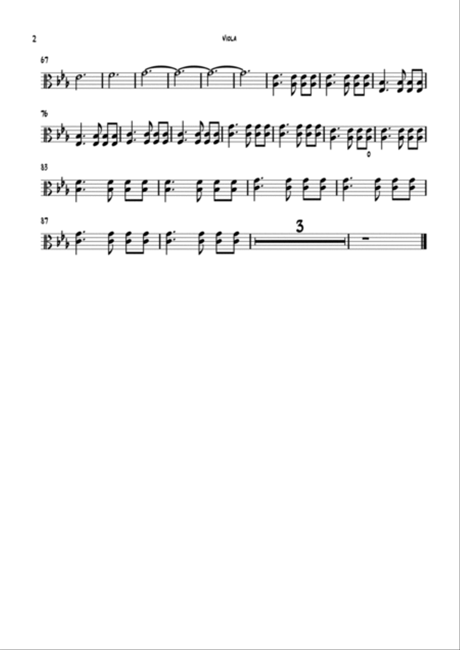 Game Of Thrones Game Of Thrones String Quartet scores gallery preview page 2