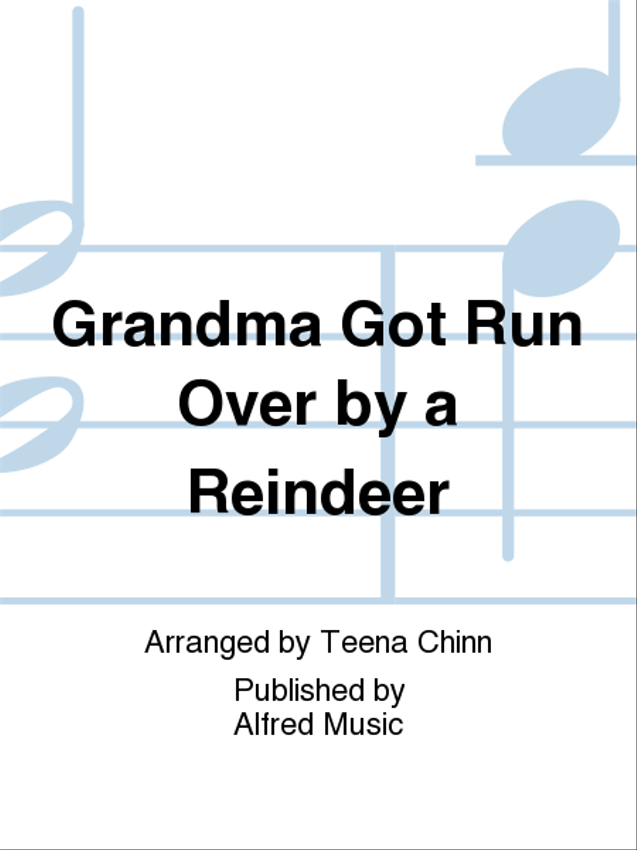 Grandma Got Run Over by a Reindeer 2-Part scores gallery preview page 1