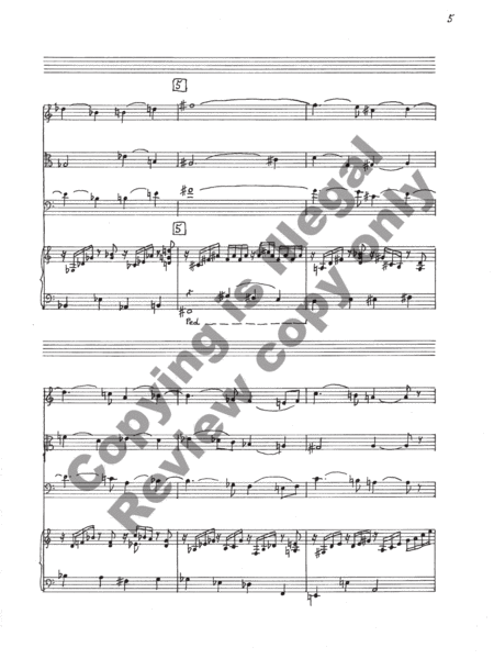 Piano Quartet (Score)