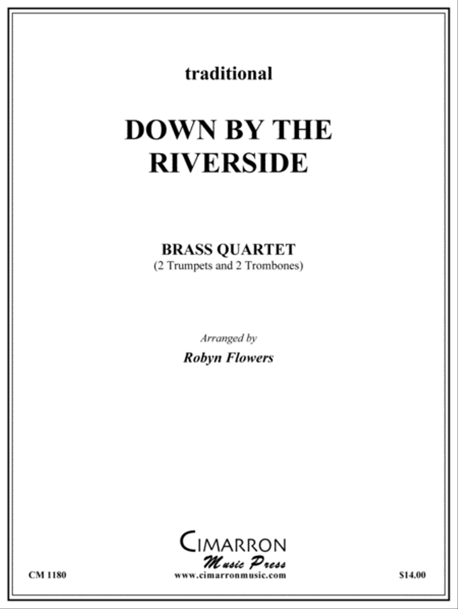 Down by the Riverside Trombone scores gallery preview page 1