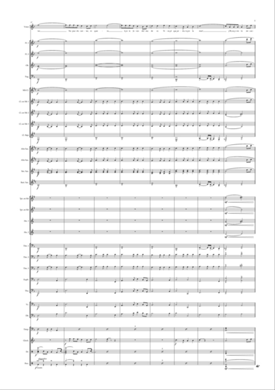 Saeta Saeta Concert Band scores gallery preview page 5