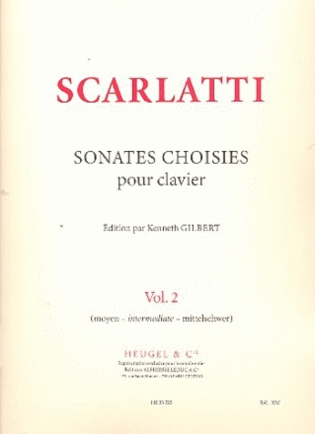 Sonates Choisies Pour Clavier Vol. 2