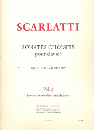 Book cover for Sonates Choisies Pour Clavier Vol. 2