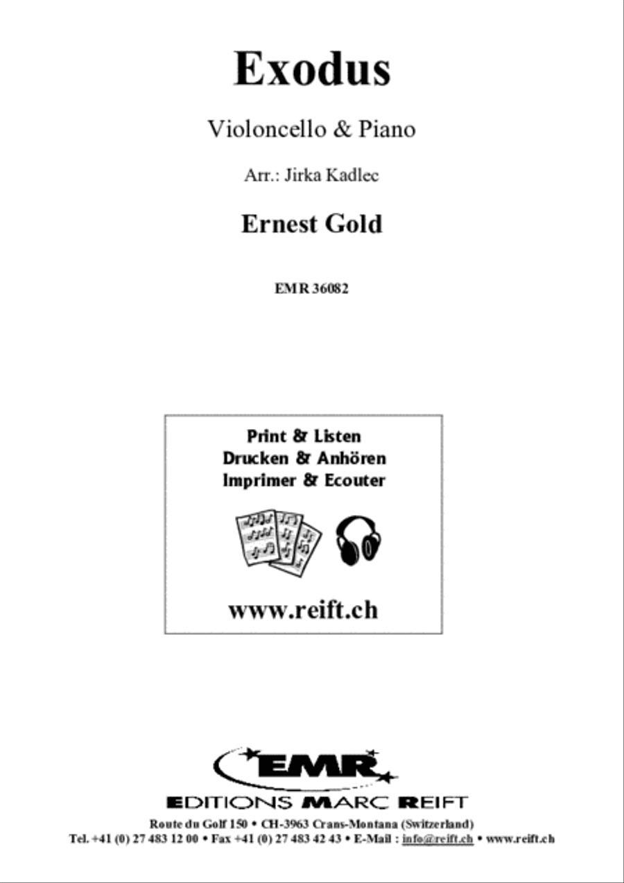 Exodus Piano Accompaniment scores gallery preview page 2