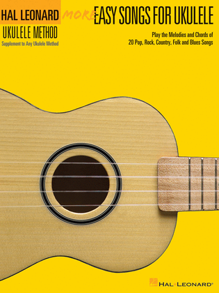 Book cover for More Easy Songs for Ukulele