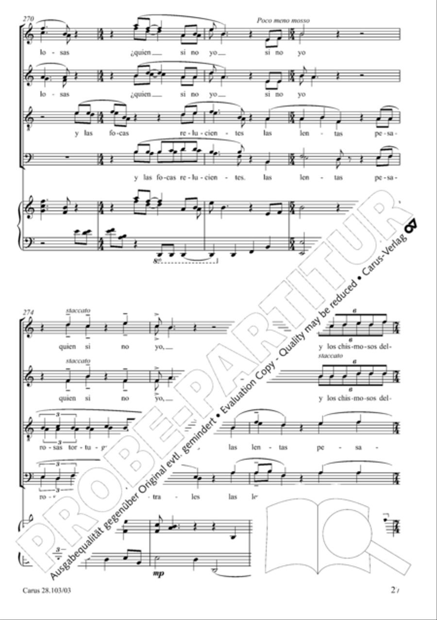 Water Water 4-Part scores gallery preview page 42
