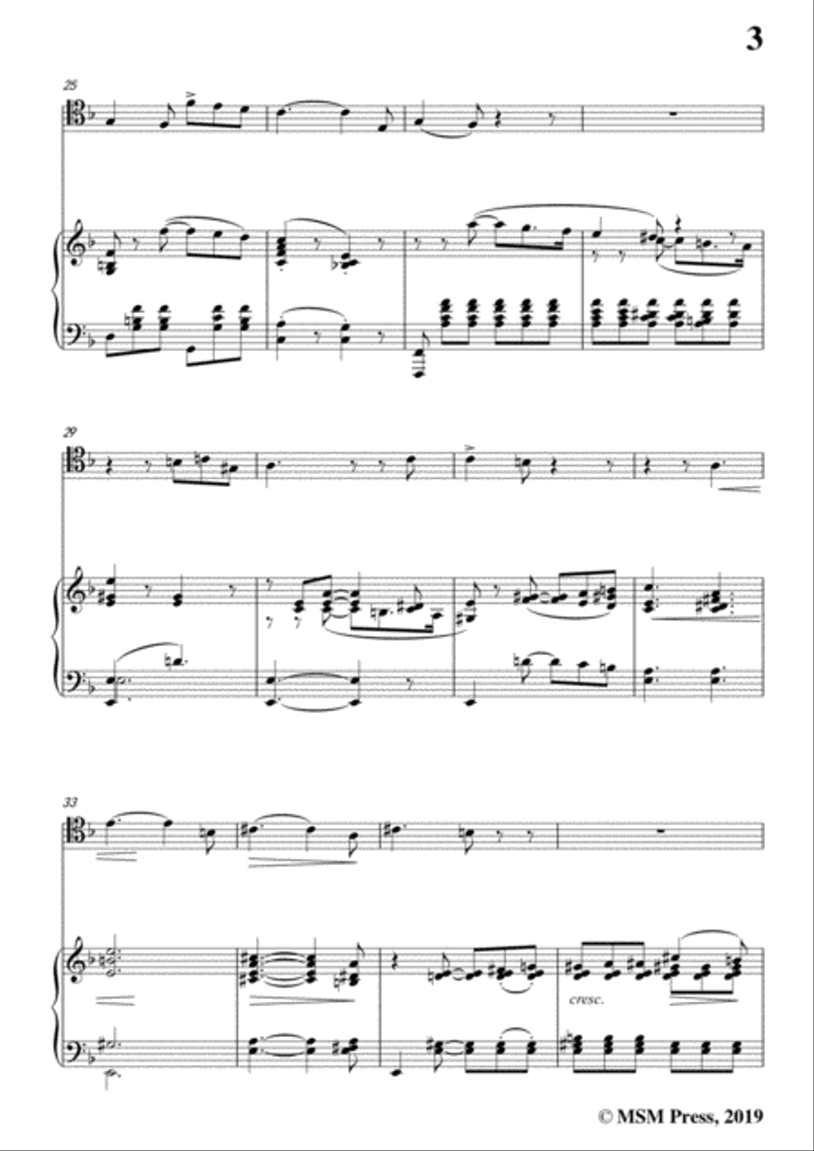 Schumann-Meine Rose,for Cello and Piano Piano scores gallery preview page 5