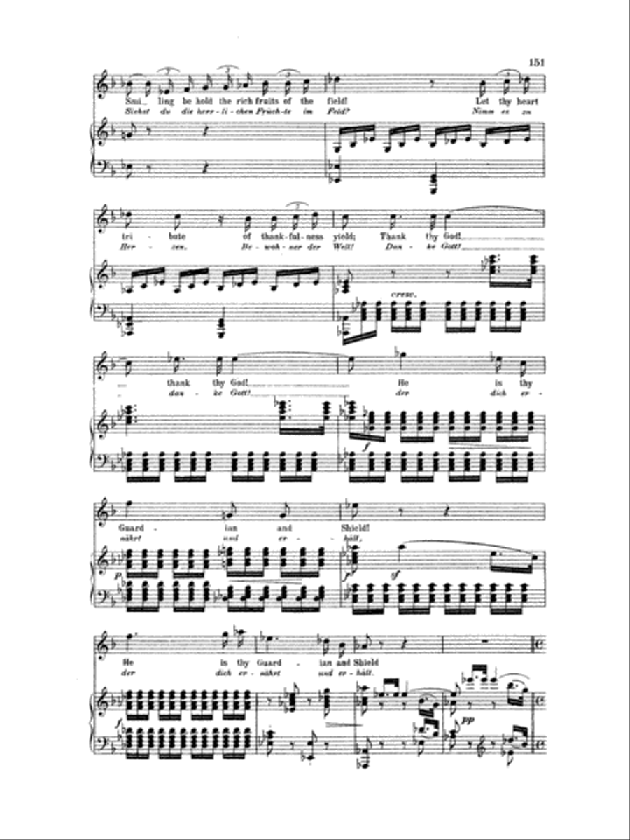 Beethoven: Songs (Complete)-- 66 songs, mostly for Medium Voice (German/English) Medium Voice scores gallery preview page 3