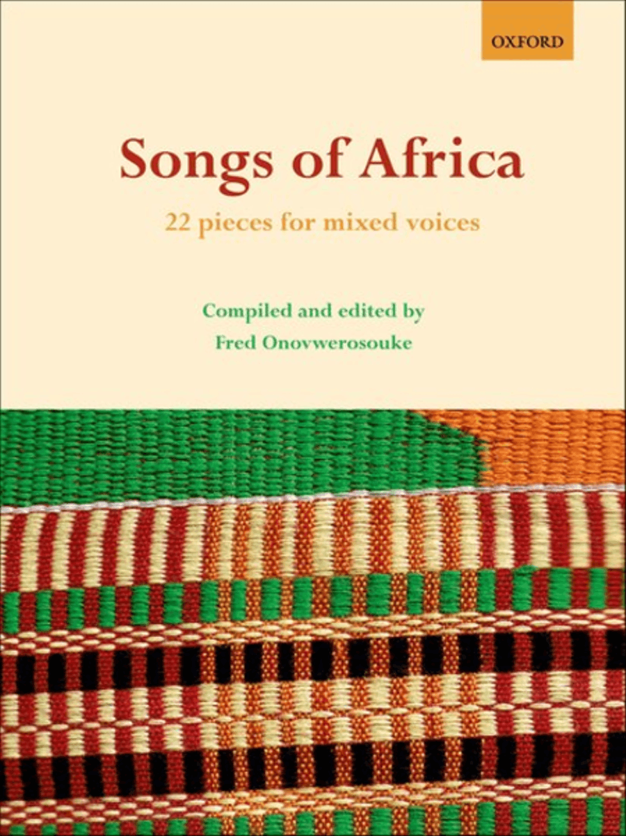 Songs of Africa 4-Part scores gallery preview page 1