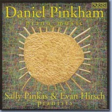 Daniel Pinkham: Piano Music, Volume I image number null
