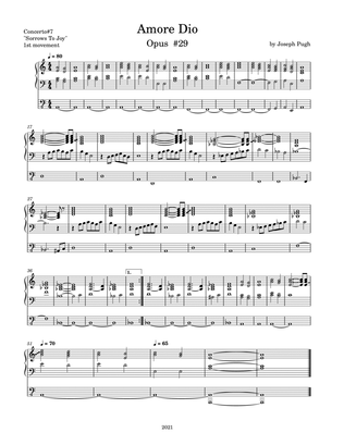Concerto #7"Amore Dio"(Pipe Organ Solo)1st movement