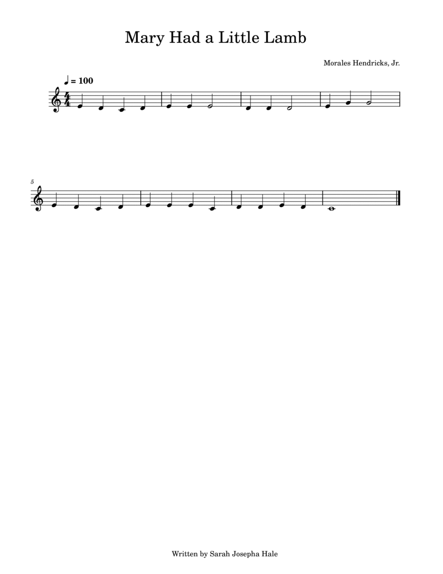 Easy mary had a deals little lamb piano
