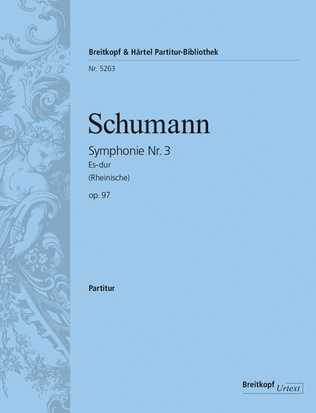 Book cover for Symphony No. 3 in E flat major Op. 97