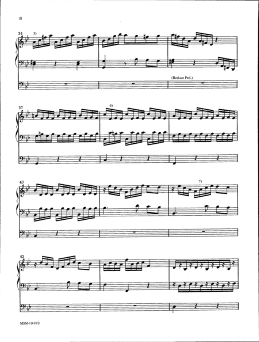 Concerto in G Minor Concerto in G Minor Organ scores gallery preview page 7