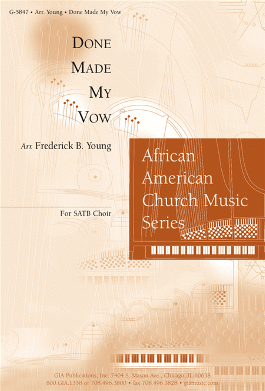 Done Made My Vow 4-Part scores gallery preview page 1