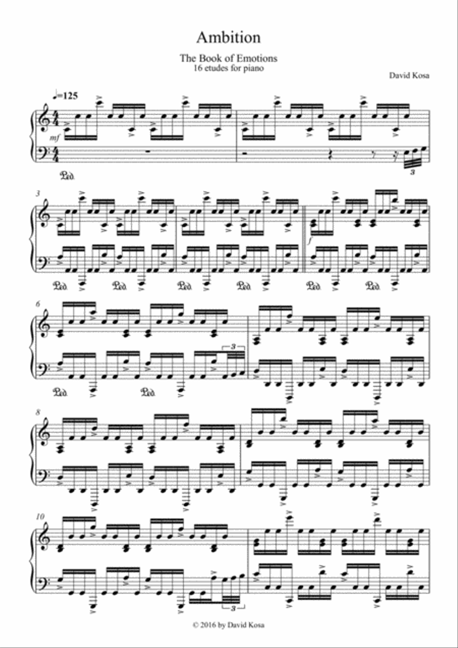 Ambition Piano Method scores gallery preview page 1