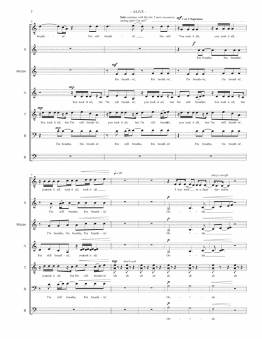 Alive Divisi scores gallery preview page 2