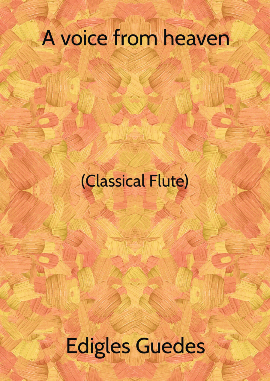 A voice from heaven A voice from heaven Flute Solo scores gallery preview page 1