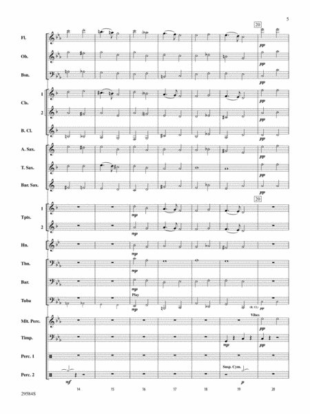 Prelude No. 20: Score