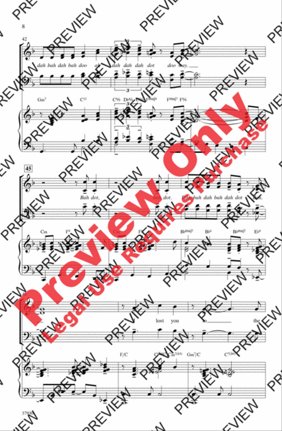 Summer Wind Summer Wind 4-Part scores gallery preview page 8