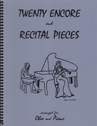 Book cover for 20 Encore and Recital Pieces for Oboe and Piano
