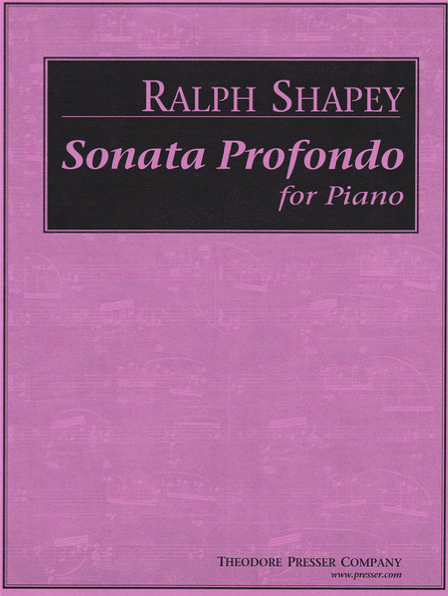 Sonata Profondo Sonata Profondo Chamber Music scores gallery preview page 1