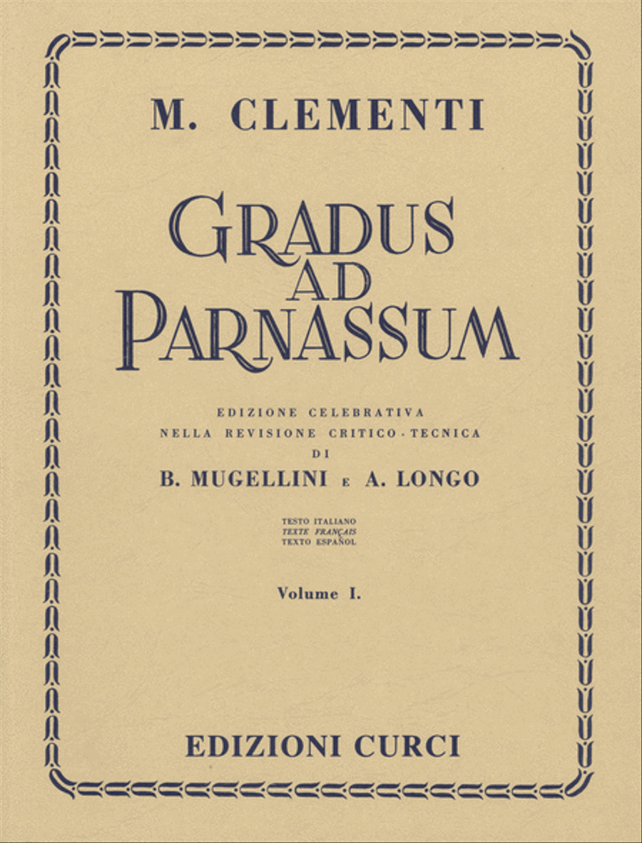 Gradus ad Parnassum Piano Solo scores gallery preview page 1