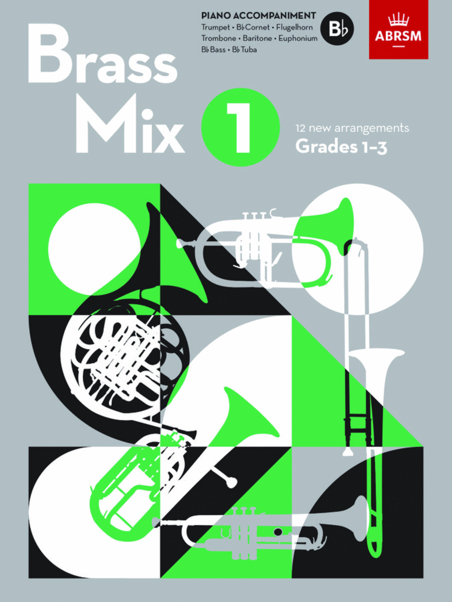 Brass Mix, Book 1, Piano Accompaniment B flat Piano Accompaniment scores gallery preview page 1