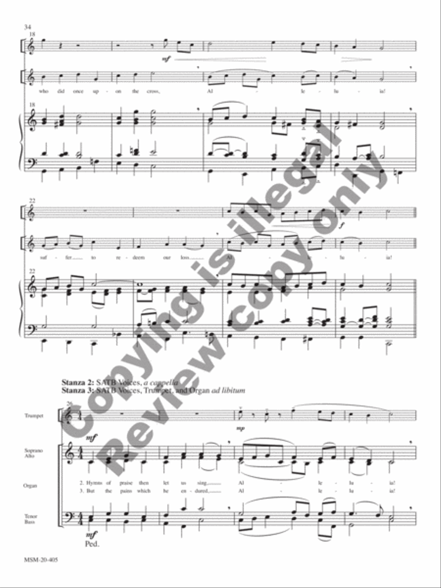 The Day of Resurrection Choir scores gallery preview page 41