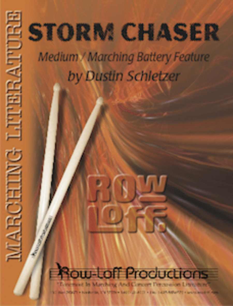 Storm Chaser w/Tutor Tracks Percussion Ensemble scores gallery preview page 1
