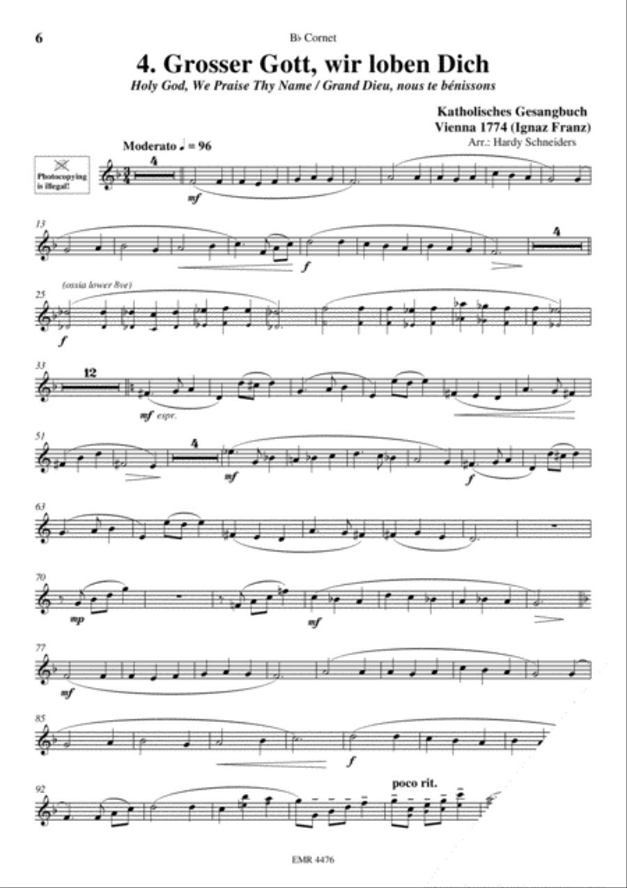20 Sacred Hits Cornet scores gallery preview page 6