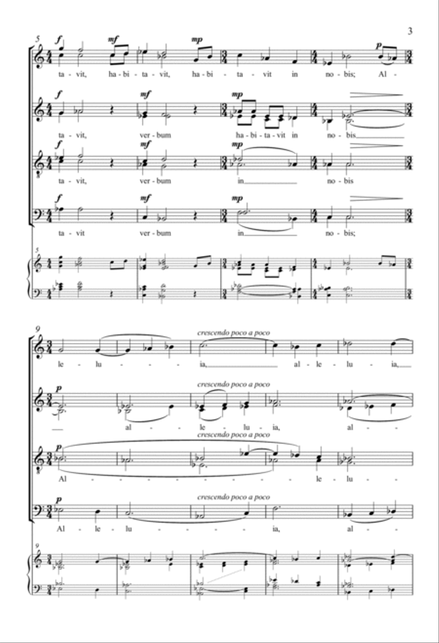 Verbum Caro Factum Est Divisi scores gallery preview page 2