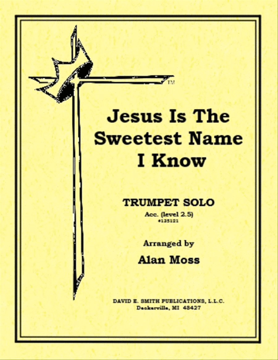Jesus Is The Sweetest Name I Know Cornet scores gallery preview page 1