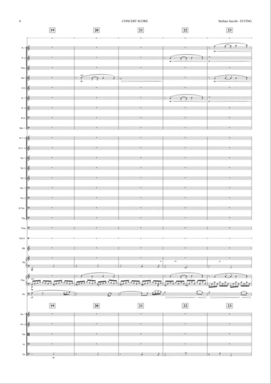 Flying Full Orchestra scores gallery preview page 4