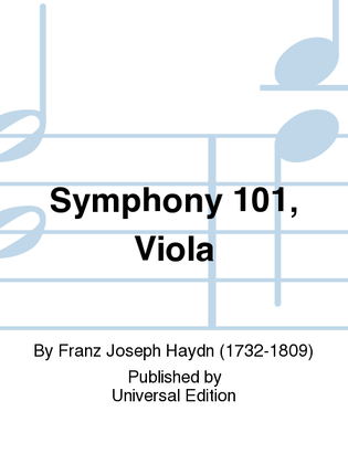 Book cover for Symphony 101, Viola