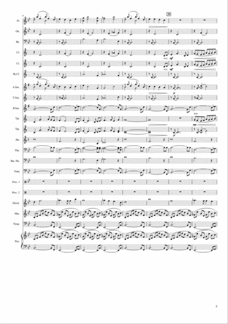 Nostalgia Nostalgia Concert Band scores gallery preview page 5