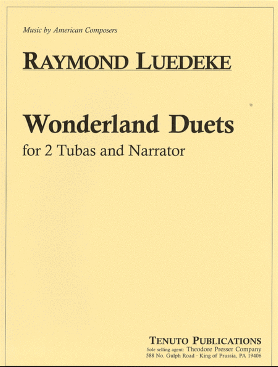 Wonderland Duets Wonderland Duets Chamber Music scores gallery preview page 1