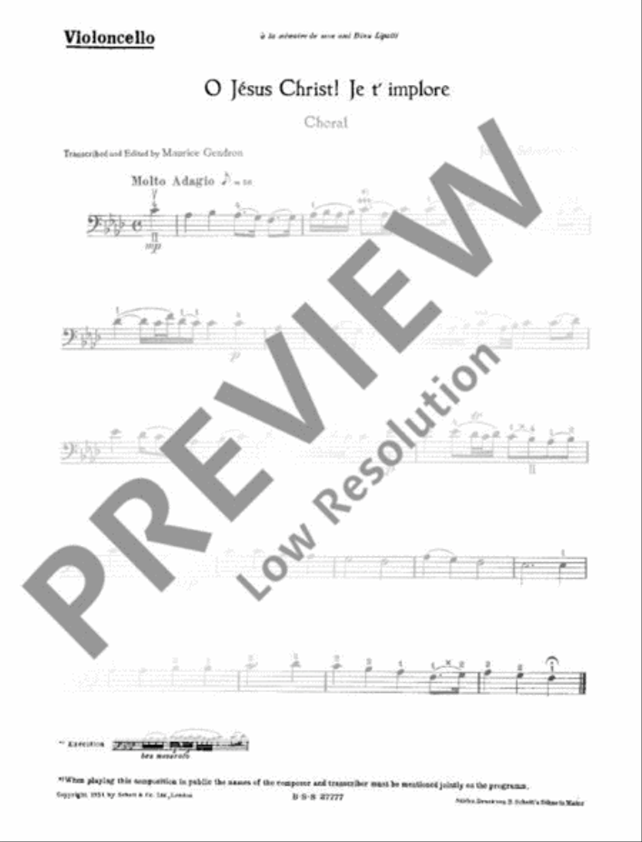 O Jesus Christ O Jesus Christ Piano Accompaniment scores gallery preview page 4