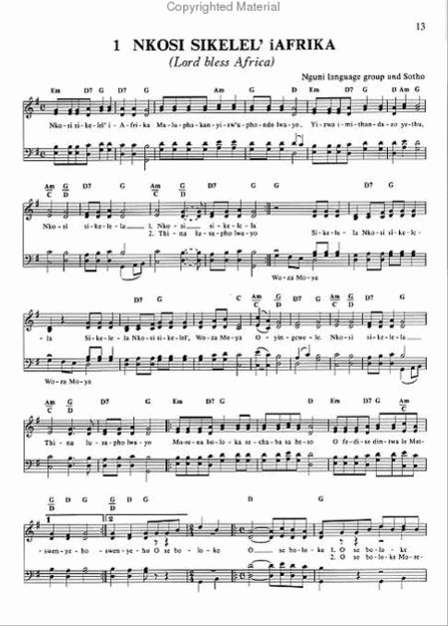 Sing Freedom! Sing Freedom! Voice scores gallery preview page 2